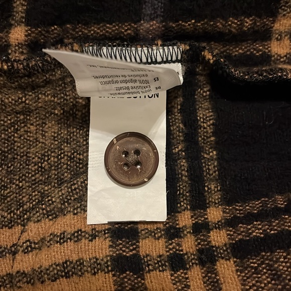 Women’s Flannel Utility Jacket Tentree XS Organic Cotton Plaid Shacket Casual - Picture 9 of 13